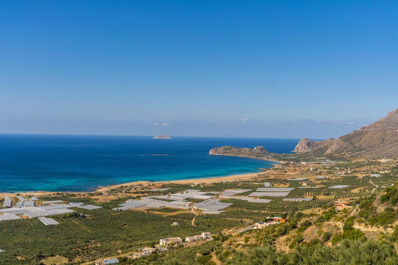 Villa Smaragdi Фаласарна Экстерьер фото